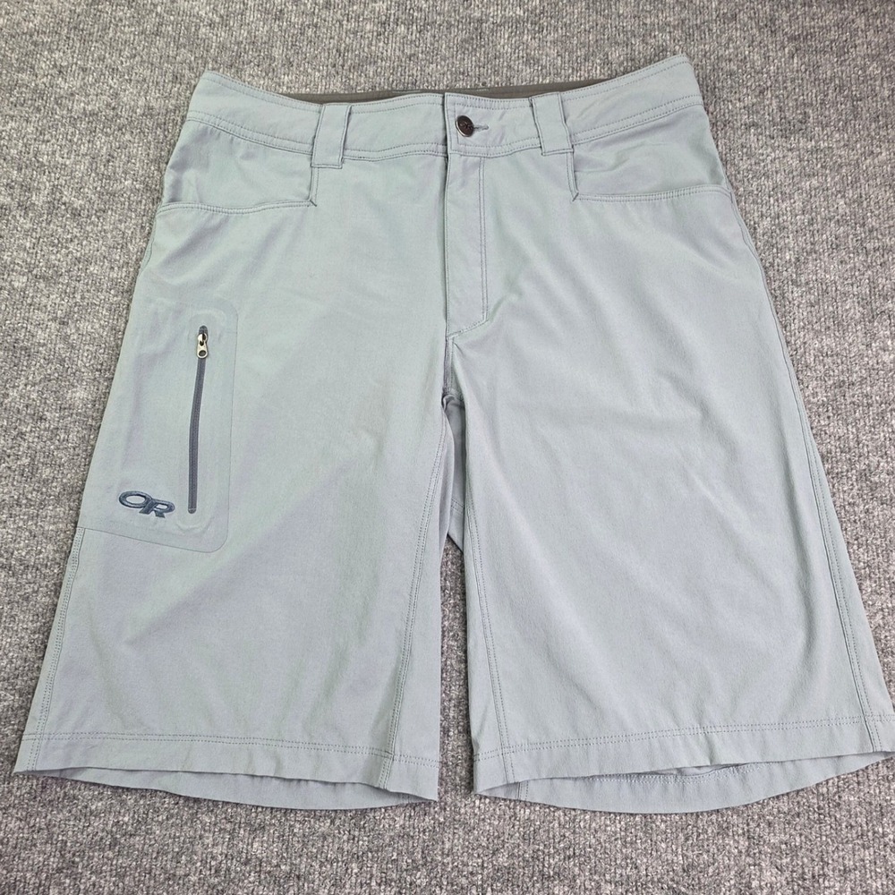 Outdoor Research Ferrosi Shorts Mens 32 Gray 12" Inseam Hiking Technical V044